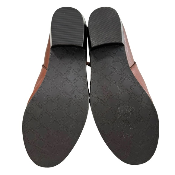 Vionic Jolene Brown Leather Blocked Heel Ankle Booties in Mocha Size 9.5 - Picture 11 of 16